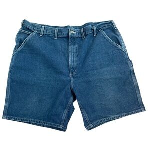 Vintage USA Carhartt B28 Carpenter Utility Denim Shorts 44 Work Jorts 9”